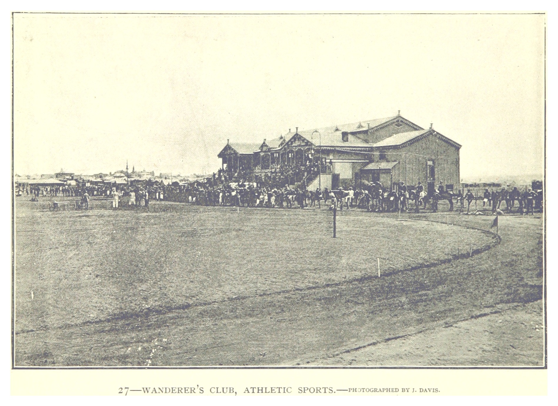 The Wanderers Ground 1893. Source: The Mechanical Curator collection.