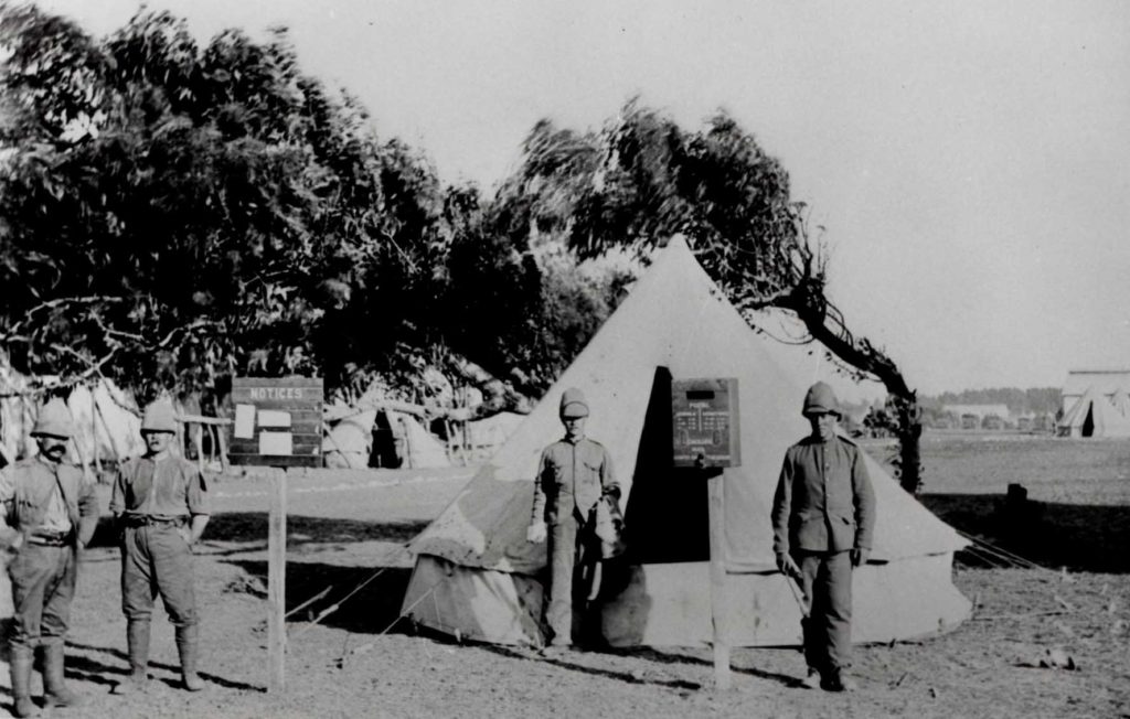 Maitland Camp Post Office, Anglo-Boer War 1899 - 1902.